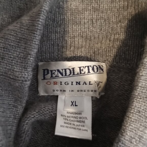 Pendleton originals high neck sweater Long sleeve merino cashmere blend women's - Picture 5 of 6